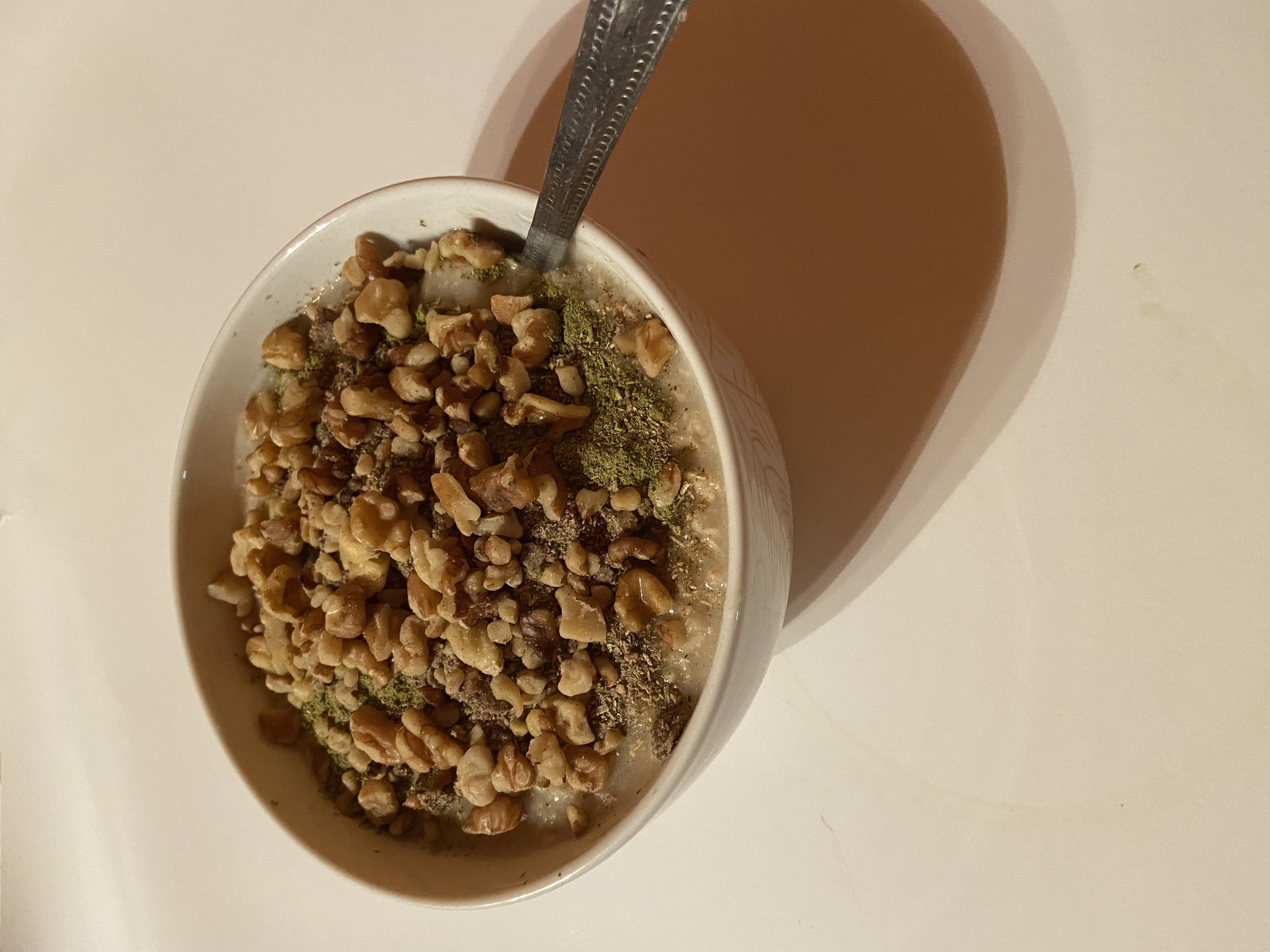 Oatmeal Bowl Healthy Breakfast Idea